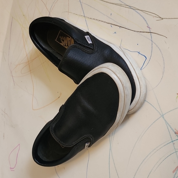 Vans Other - VANS Perf Leather Classic Slip-On   size M 6.5 / W 8.0
